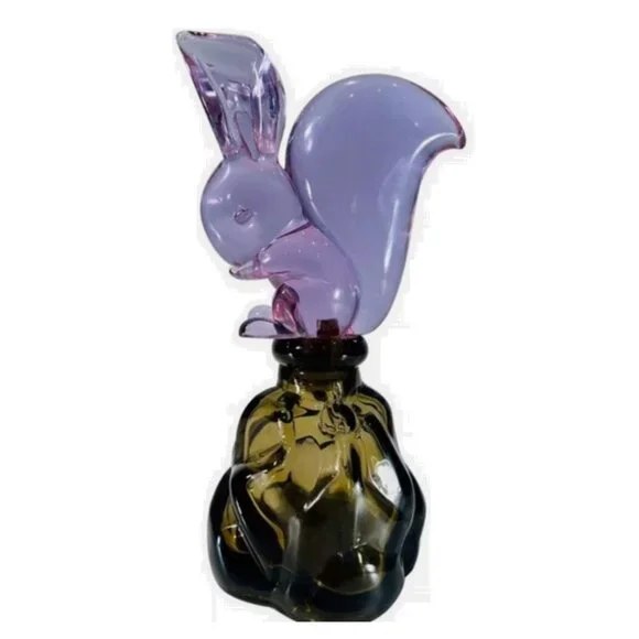 Archimede Seguso For Seguso Vetri D’arte Neodymium Glass Squirrel Murano - Picture 13 of 13